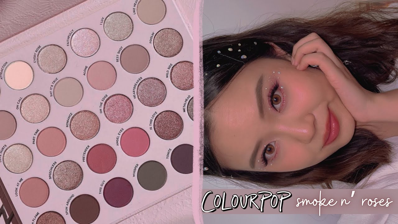 COLOURPOP SMOKE N' ROSES 🌹 3 ОБРАЗА, СРАВНЕНИЯ + ОБЗОР!