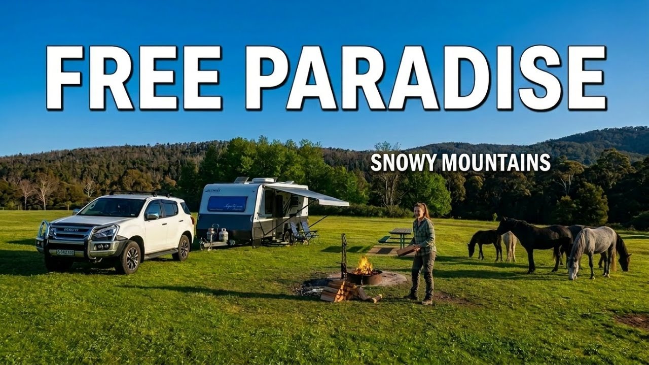 FREE Camping on the SNOWY MOUNTAINS Hwy! PARADISE