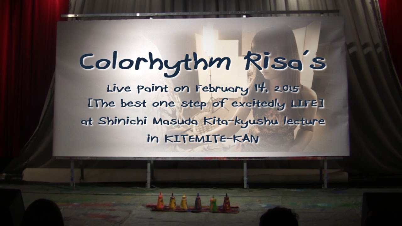 Live Paint ColorhythmRisa & Shin 20150214
