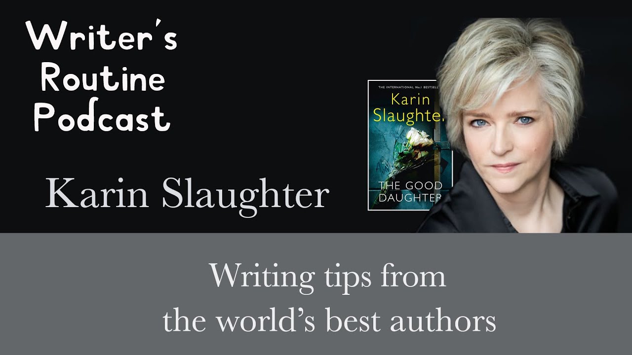 Karin Slaughter's writing routine! A day in the life of a best-selling crime writer