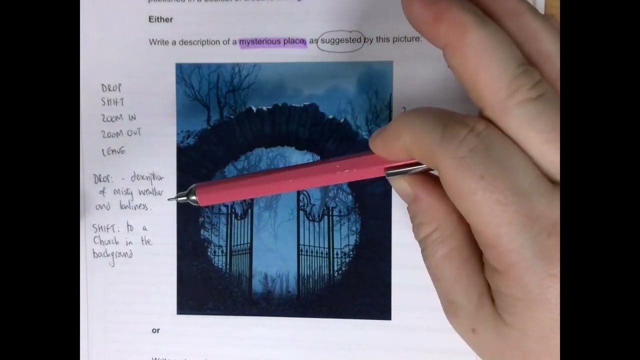Paper 1 Question 5 - Description