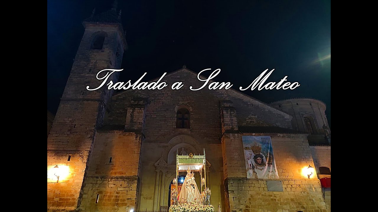 TRASLADO A SAN MATEO DE Mª STMA DE ARACELI | 75 ANIVERSARIO CORONACIÓN CANÓNICA | LUCENA, CÓRDOBA