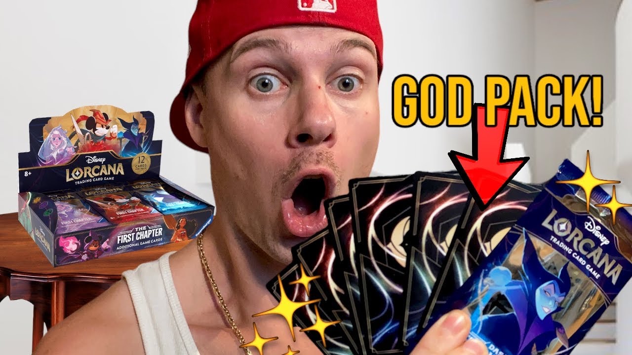OMG 🤯 GOD PACK bei Disney Lorcana gezogen! Ganze FIRST CHAPTER TCG Box öffnen! Opening