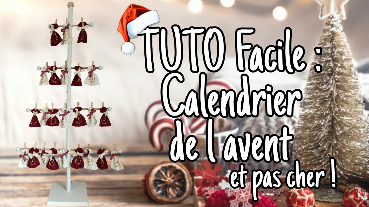 TUTO facile & pas cher : 🎁 Calendrier de l'avent pour préparer Noël ! 🎅 / By PopO 🎁