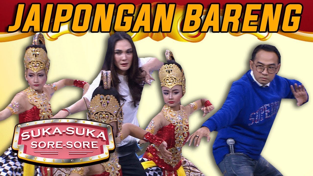 SERU ABIS! Luna, Iwet, Melaney, Ayu JAIPONGAN BARENG - Suka Suka Sore Sore (14/1) PART 1