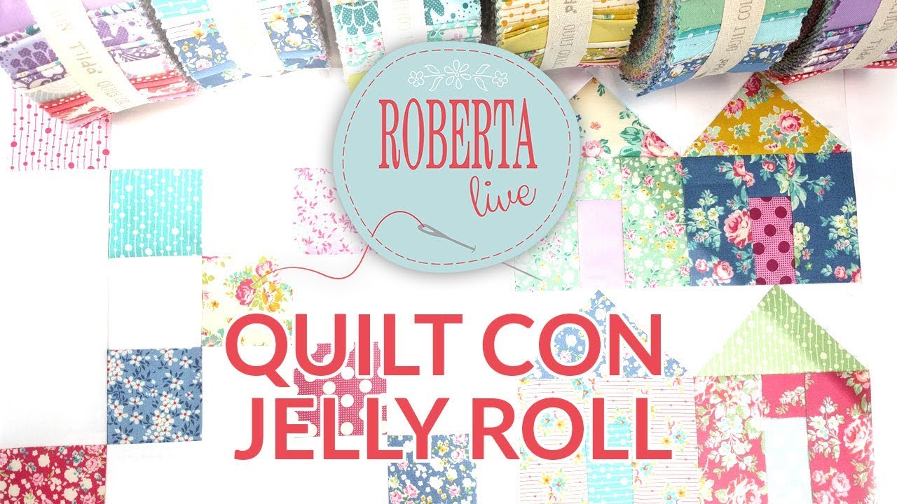 Roberta Live - Deliziosa Trapuntina dal Libro The Big Book of Lap Quilts