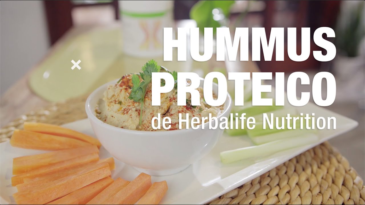 Hummus Proteico con Karen y Chavo