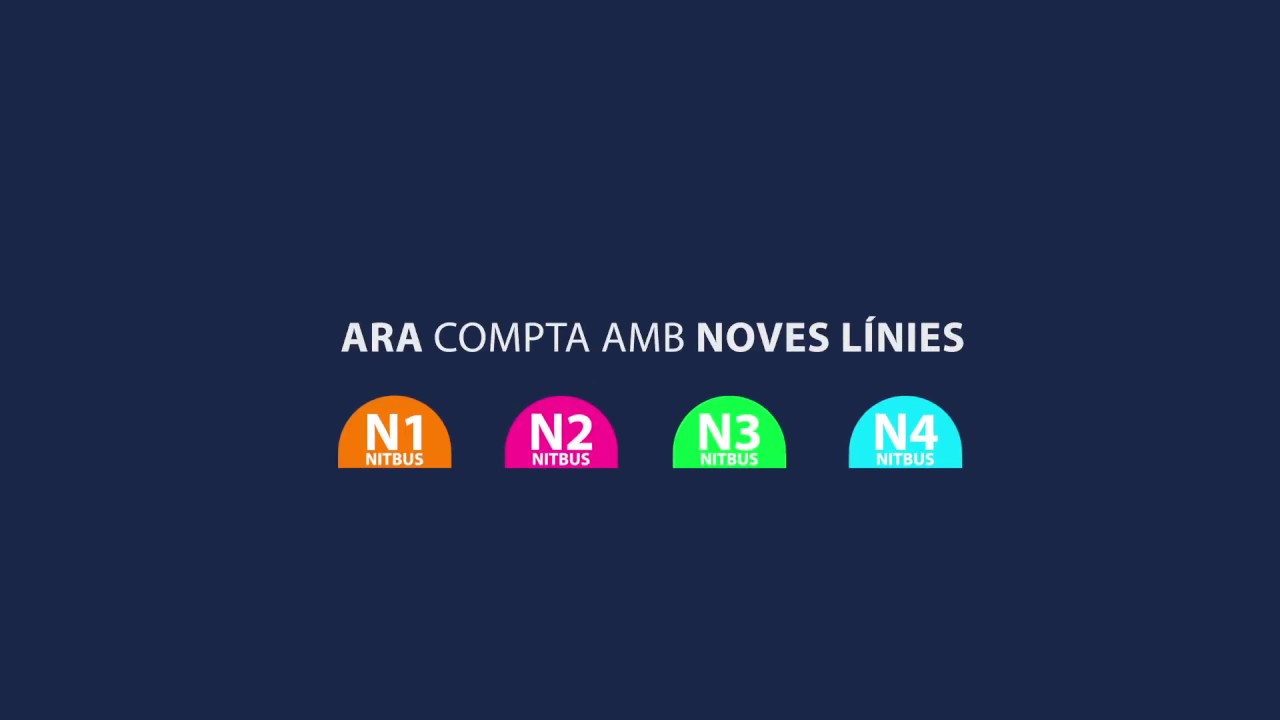 Nova xarxa de l&iacute;nies nocturnes de l'EMT