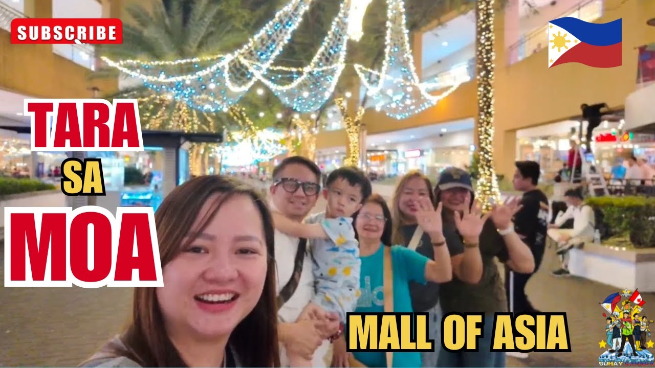 EXPLORING THE BIGGEST MALL IN THE PHILIPPINES | MALL OF ASIA | BUHAY PINAS AT CANADA
