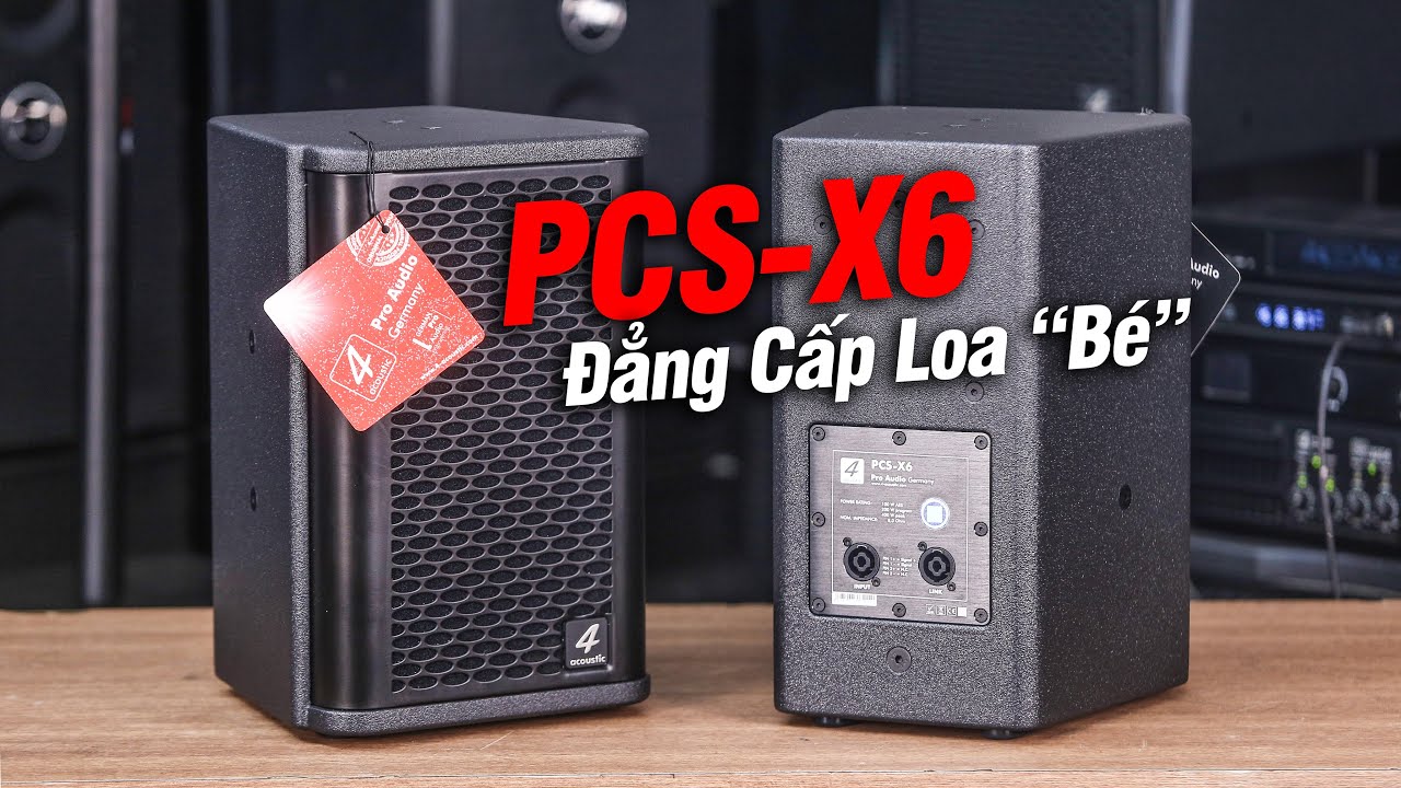Loa Si&ecirc;u Nhỏ 4acoustic PCS-X6 - Chất &Acirc;m Nghe Ph&aacute;t M&ecirc; Lu&ocirc;n !