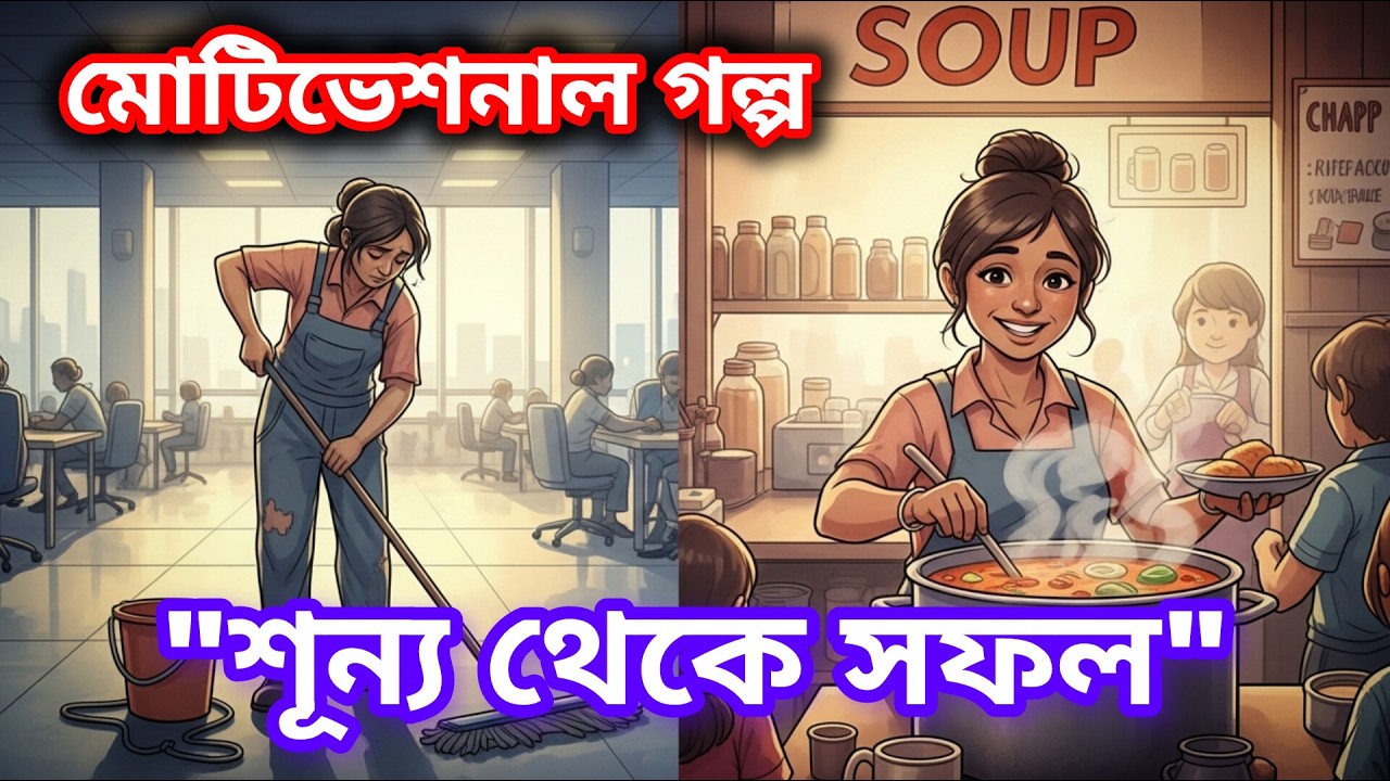 সে শূন্য থেকে শুরু করেছিল এবং জীবনে জিতেছে। Bangla Motivational Story