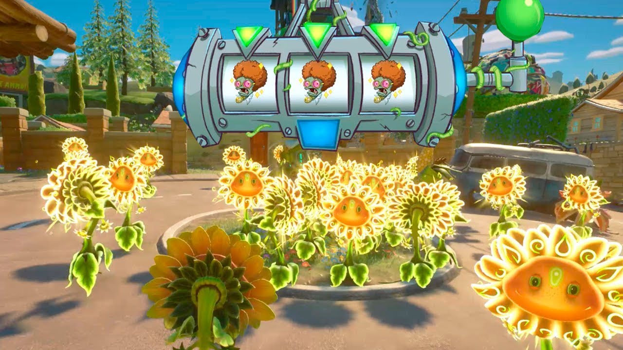 999 GIRASOLES M VS 3 ZOMBIS BAILON | Plants Vs Zombies: Garden Warfare 2