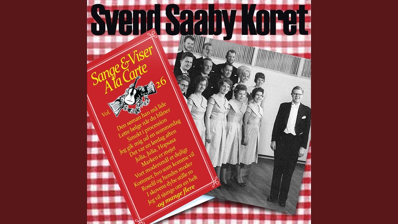 Smukt i procession