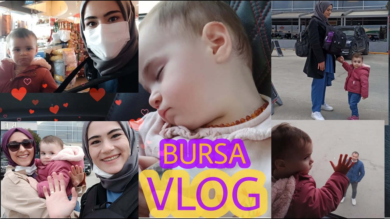 Anne Kız Otobüs Yolculuğumuz.(BURSA VLOG)