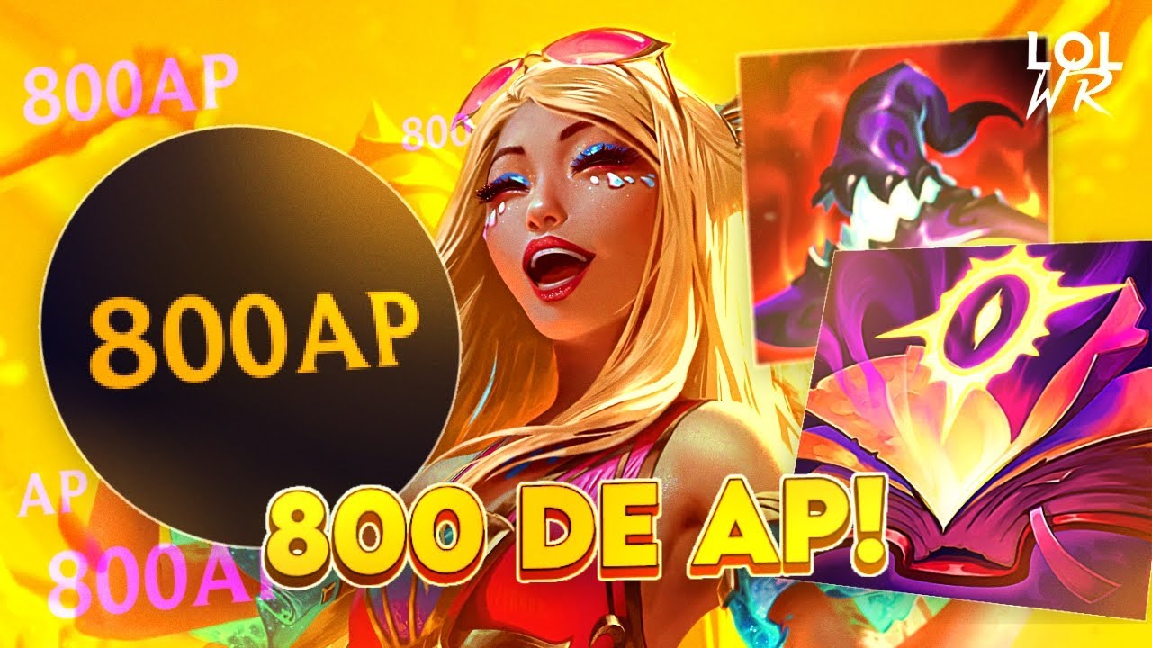 PEGUEI 800 DE AP COM 2 ITENS DE SERAPHINE KKKKKKKKKKK | LoL Wild Rift