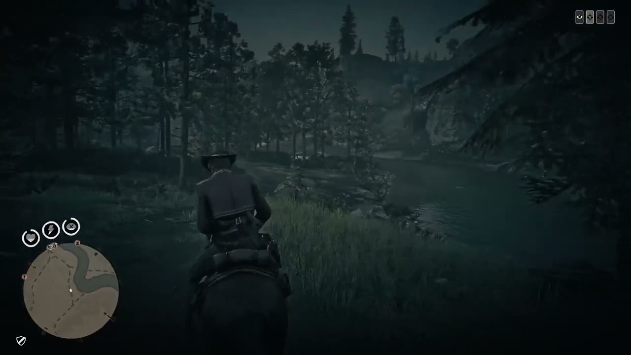 jugando al red dead redemption 2