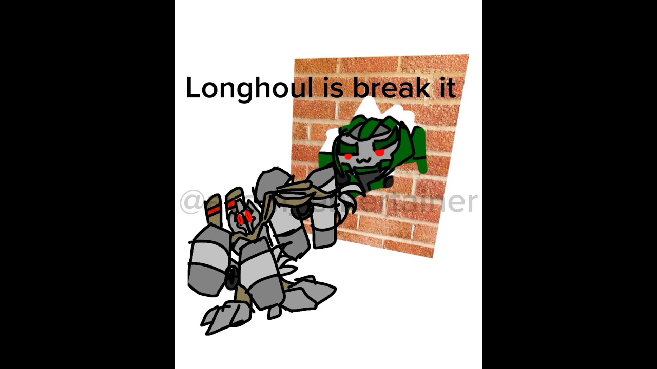 wall by mixmaster (but destroyed by Longhoul)/ayam entertainment#transformers #animation