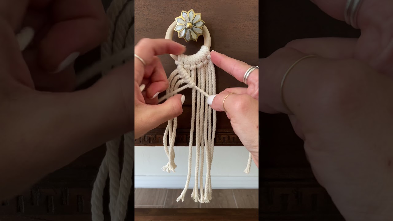 Macrame ornament diffuser workshop!