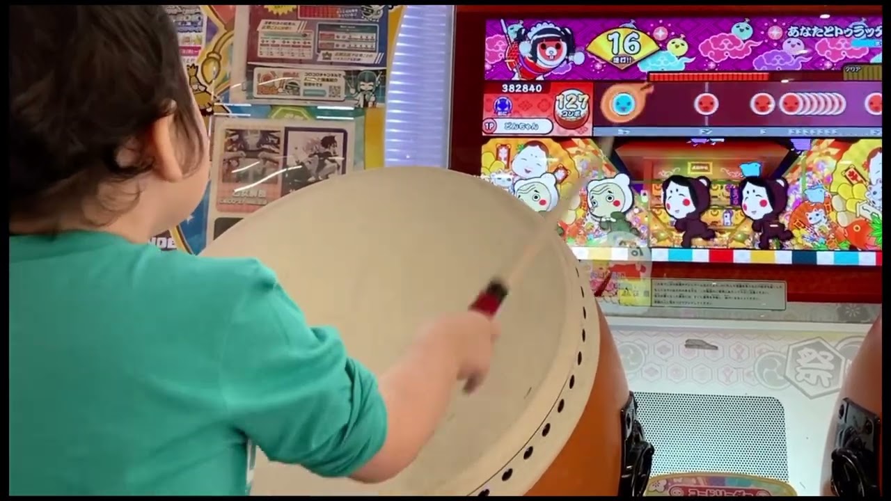 [太鼓の達人]3歳　青鬼★10クリア　あなたとトゥラッタッタ♪ パート5