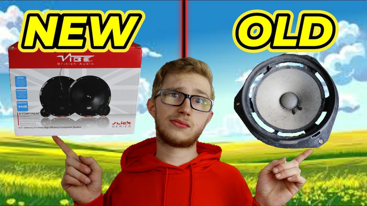 INSTALLING NEW VIBE SPEAKERS ON MY VAUXHALL CORSA D 1.4 SXI...