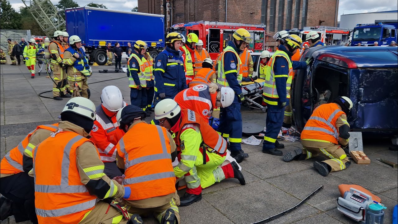 Gesamtwehrübung (Jahresabschlussübung) der Feuerwehr Alsdorf - 2024 09 14 - komplett