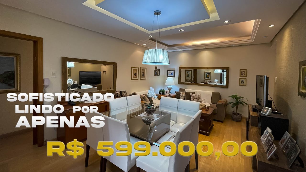 Elegante apartamento em Porto Alegre! Apenas R$ 599.000,00 com 3 quartos.