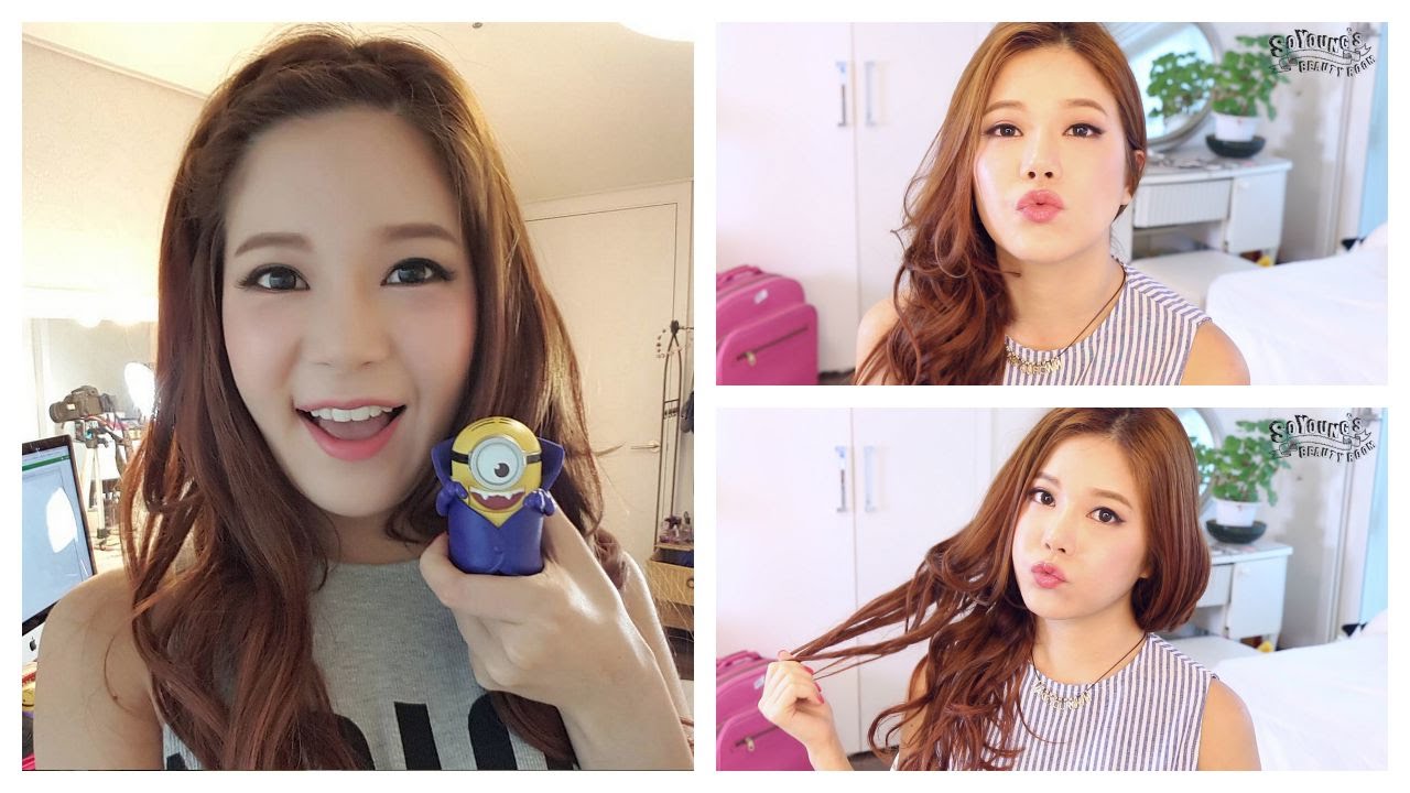 인스타에 올렸던 핑크 메이크업+벼머리 GET READY WITH ME! PINK MAKEUP