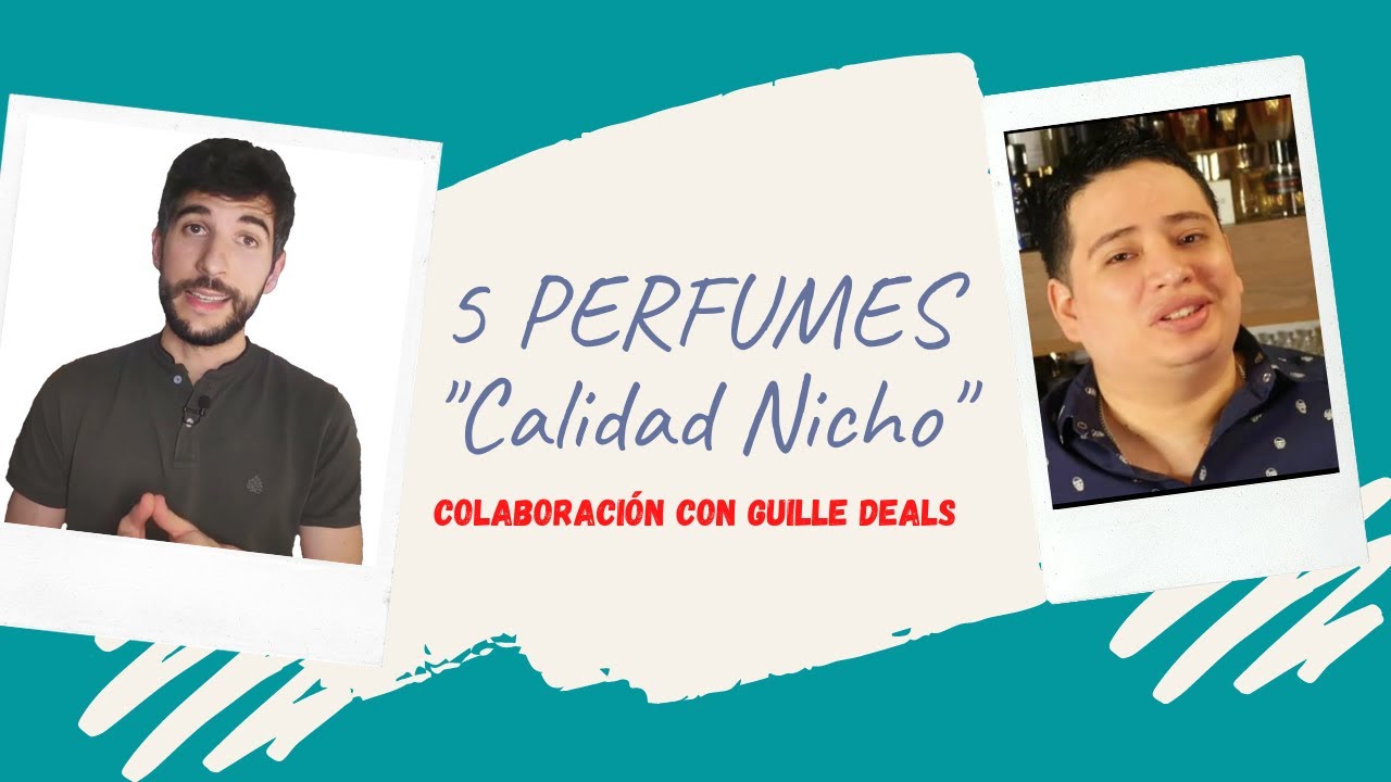 5 PERFUMES COMERCIALES CON 