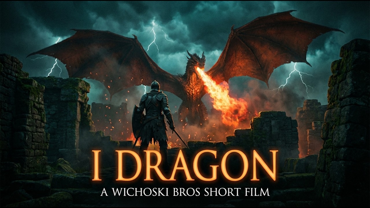 I DRAGON | AI Short Film | Dark Fantasy Epic &mdash; Made with Veo 3 & Suno