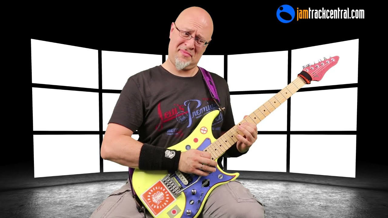 Christophe Godin - Glucids | Jazz Metal Soloing Vol. 1 | Jam Track Central