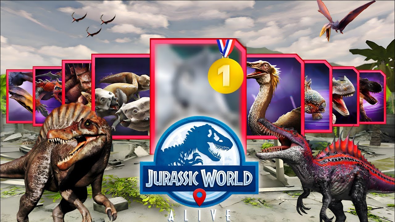 Топ-10 легендарных динозавров, в которых стоит инвестировать новичкам || Jurassic World Alive || ...