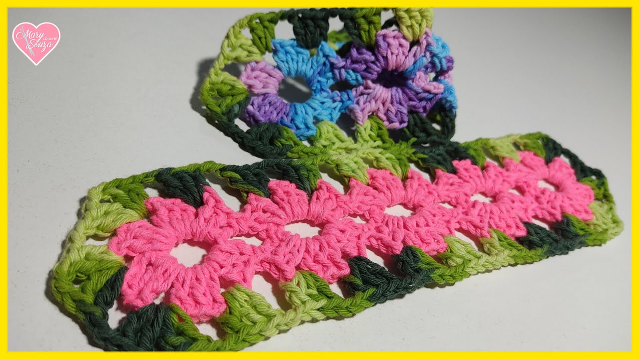 BASE DE TAPETE COM FLOR BAIXA | PASSO A PASSO COMPLETO