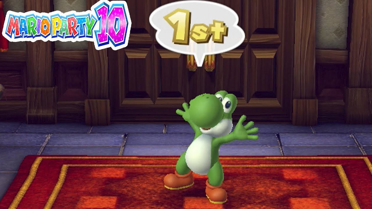 Mario Party 10 Coin Challenge - Yoshi vs Toad vs Toadette vs Luigi🔥