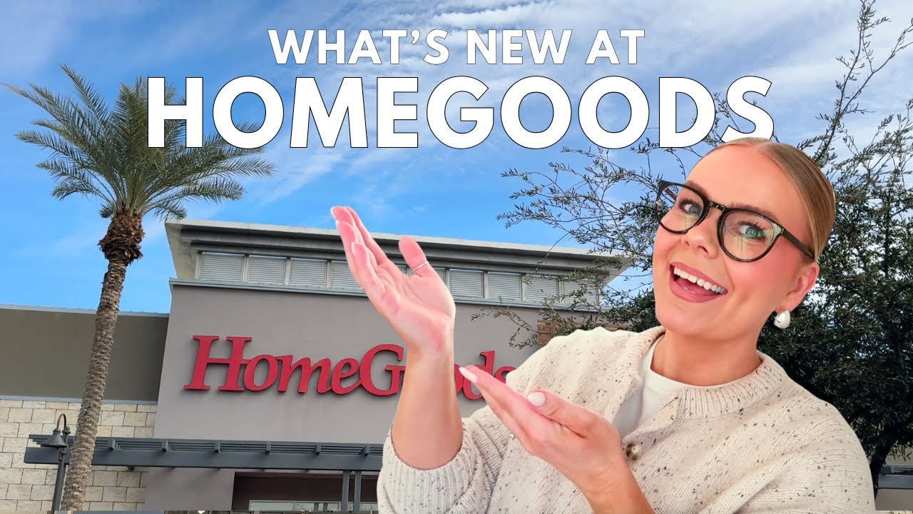 I Visited 3 Different HomeGood Stores | Shop With Me + New Home Decor Finds | SPRING Decor!