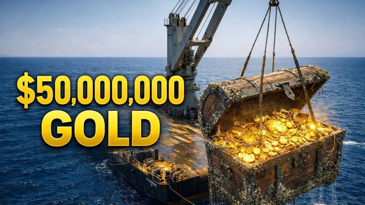 $50,000,000 Million Pharaoh Gold Discovered Beneath the Sea | Cursed Egyptian Ruins