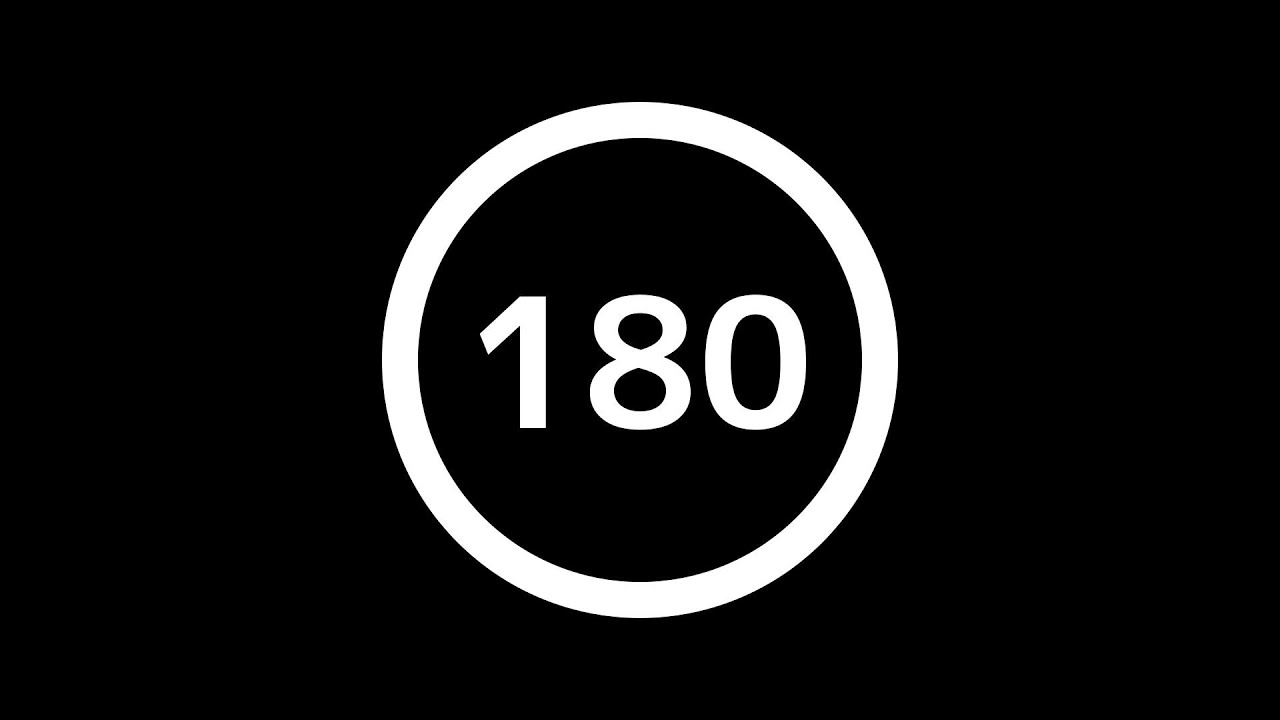 180 seconds timer
