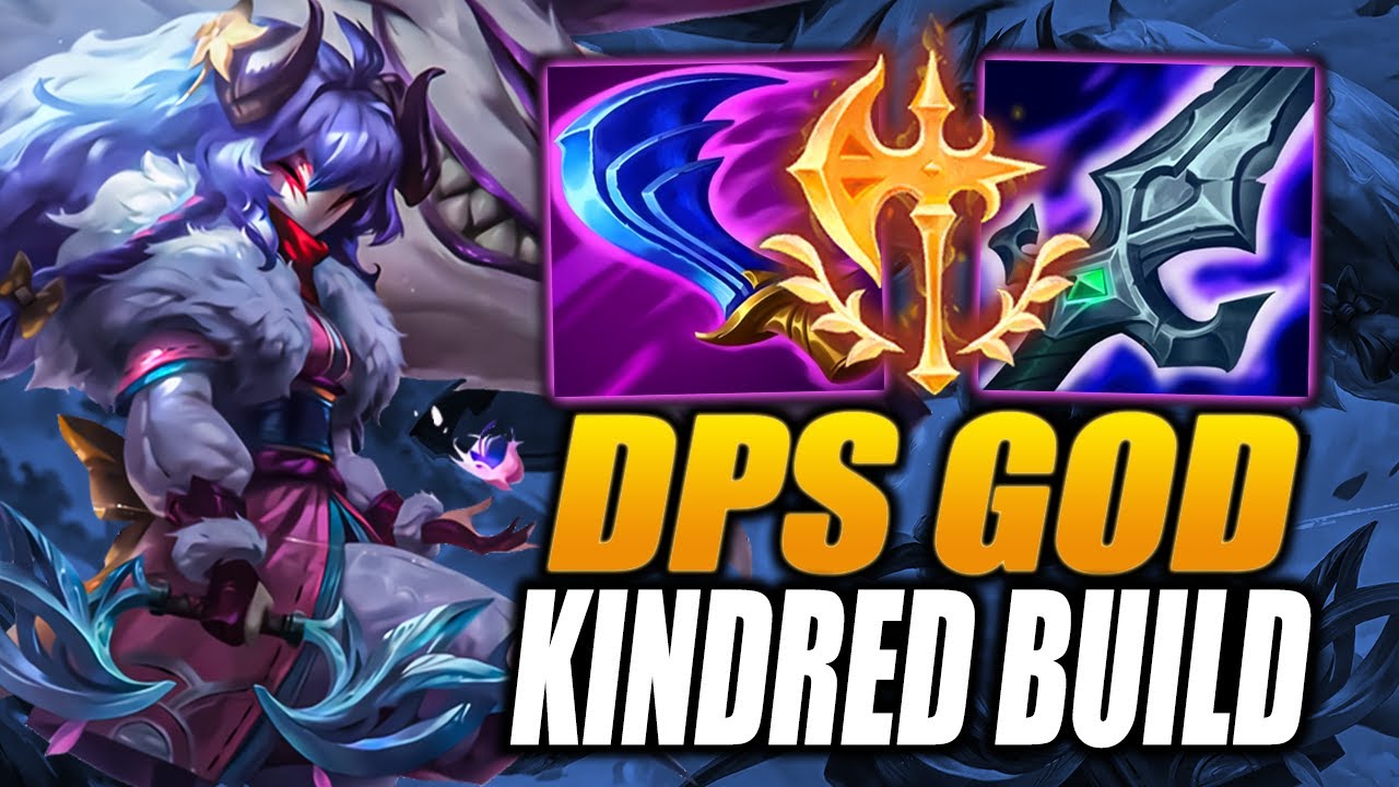 KINDRED BUT MY BUILD MELTS HEALTH BARS IN SECONDS! (MAX DPS KINDRED MAKES IRELIA USELSS)