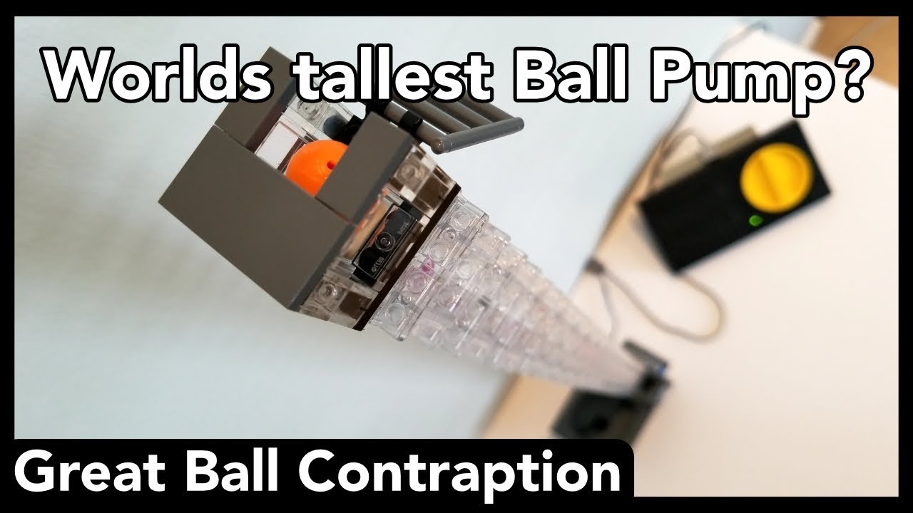 Worlds tallest Lego GBC Ball Pump?
