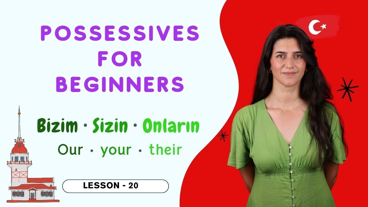 Our, Your, Their in Turkish | Bizim, Sizin, Onların | Beginner Turkish