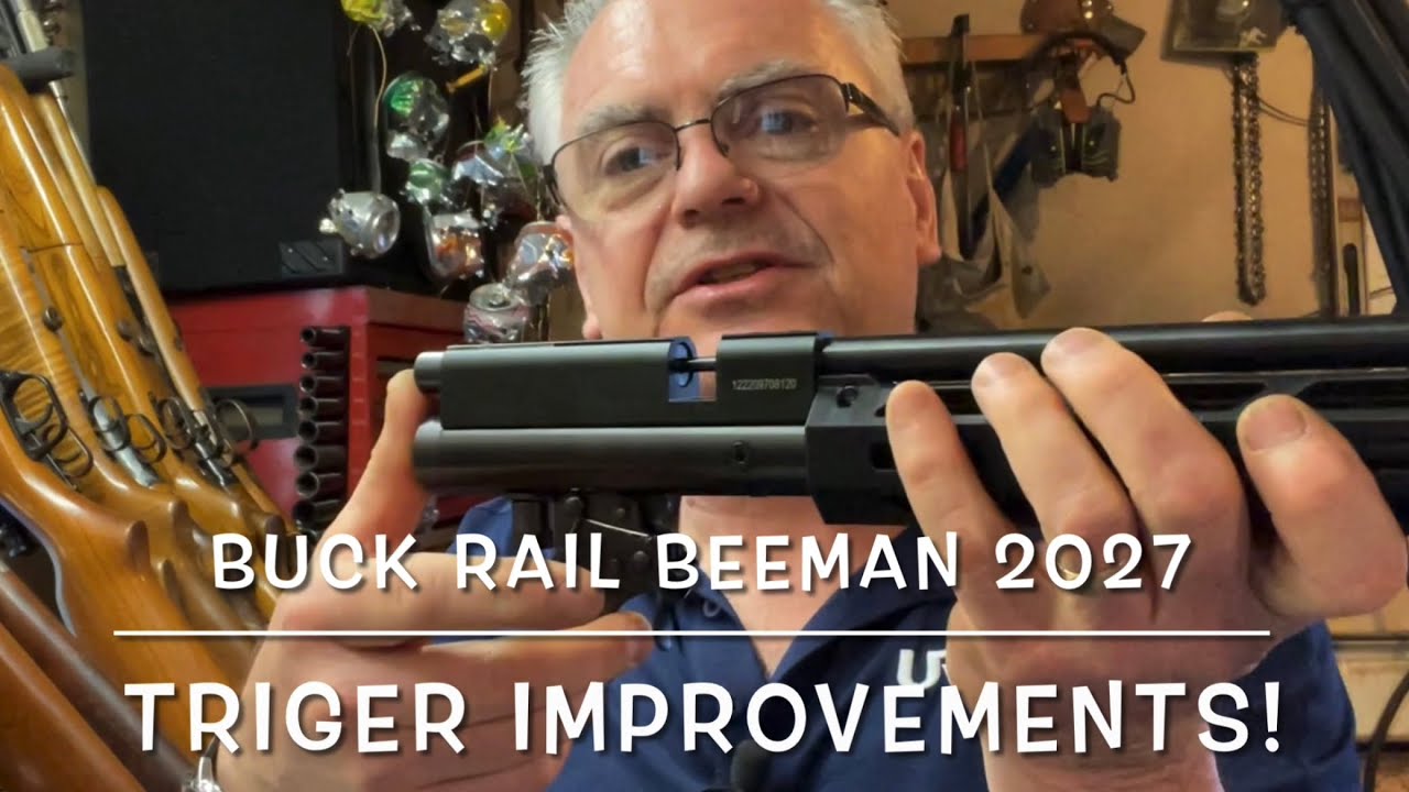 Trigger adjustments for the Buck Rail Beeman 2027 carbine. Will the Crosman Bearing trick work?