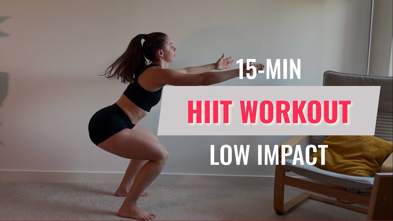 15 min HIIT workout at home | Fat burn | Full body workout | Low impact | No jumping