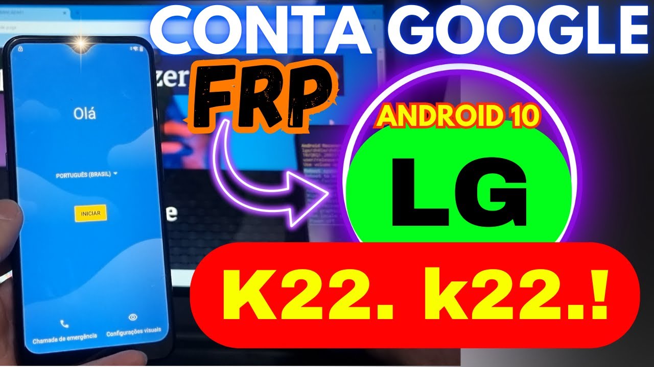 Desbloqueio Conta Google K22 - Super Fácil e sem enrolação.. #frp #lg