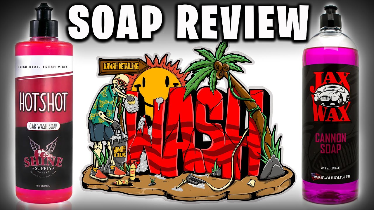 DETAILING SOAP REVIEW & TEST!! Shine Supply Vs Jax Wax