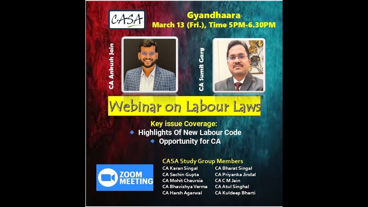 Webinar on Labour Laws