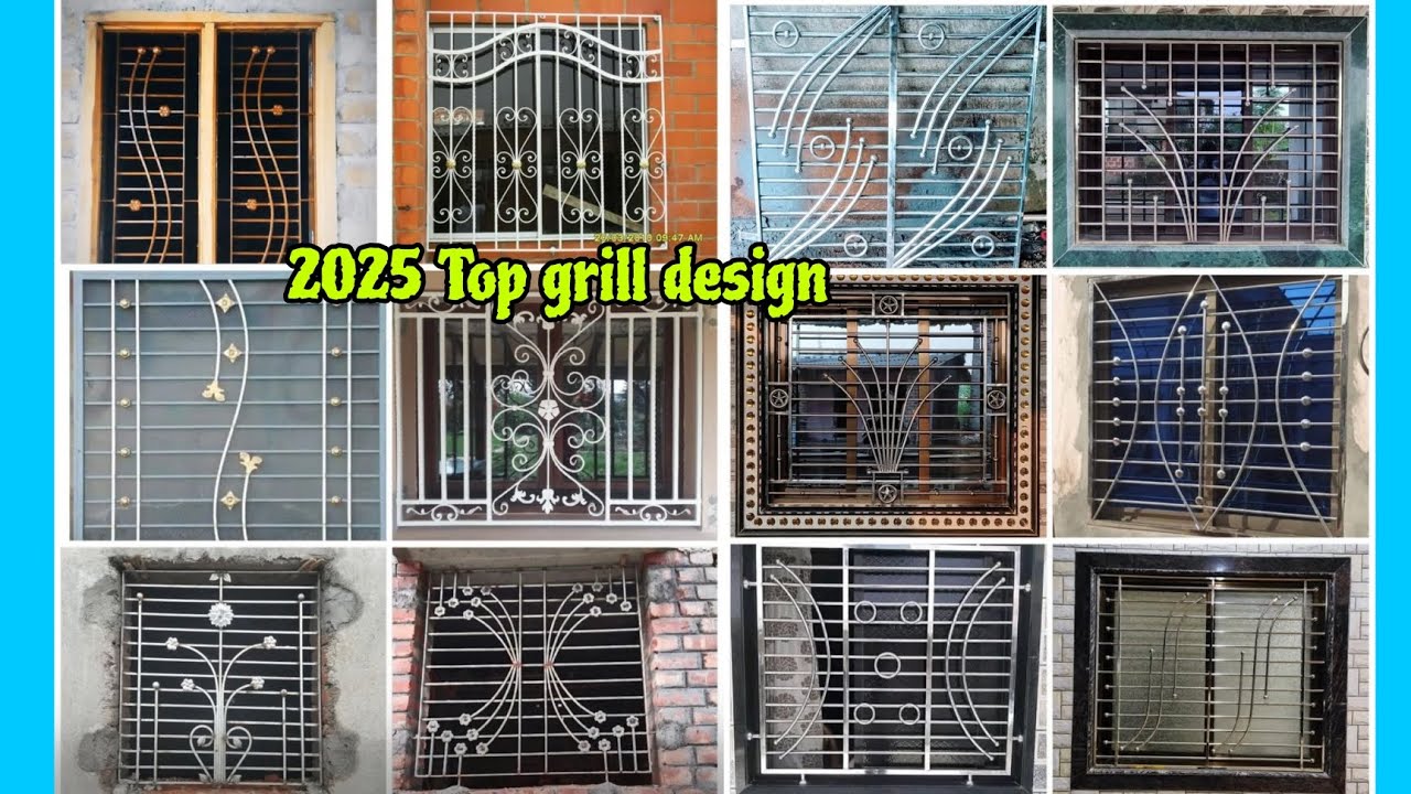 Top 2025 window grill Design । grill design । steel window grill Design । 2025 grill Design । steel