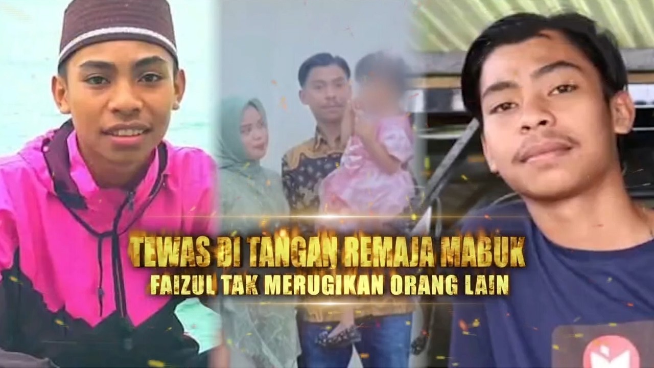Tewas Di Tangan Remaja Mabuk: Faizul Tak Merugikan Orang Lain | Berita Utama Kriminal