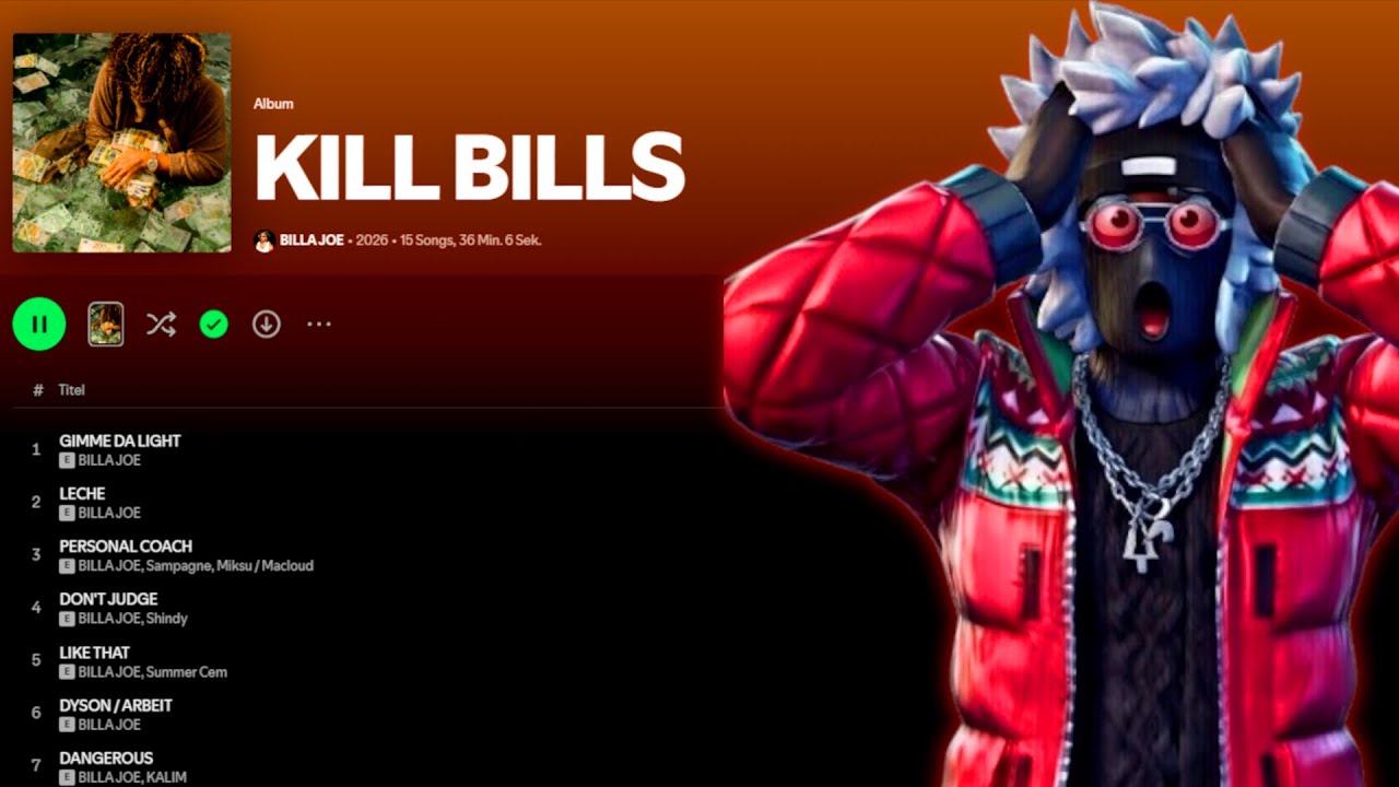 BILLA JOE - KILL BILLS Snippet REACTION  | Wird das Album ein Banger? 💥