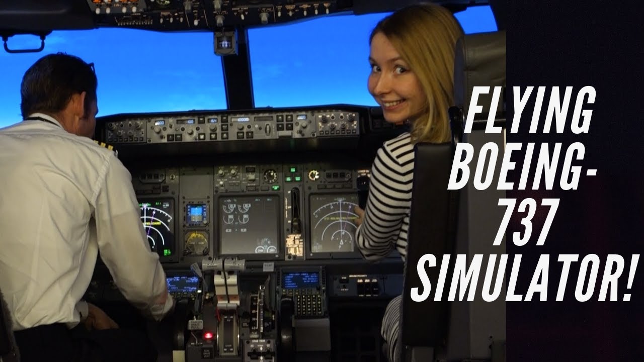 PILOTING BOEING-737| FEMALE PILOT  | Atlantic Flight Training Academy