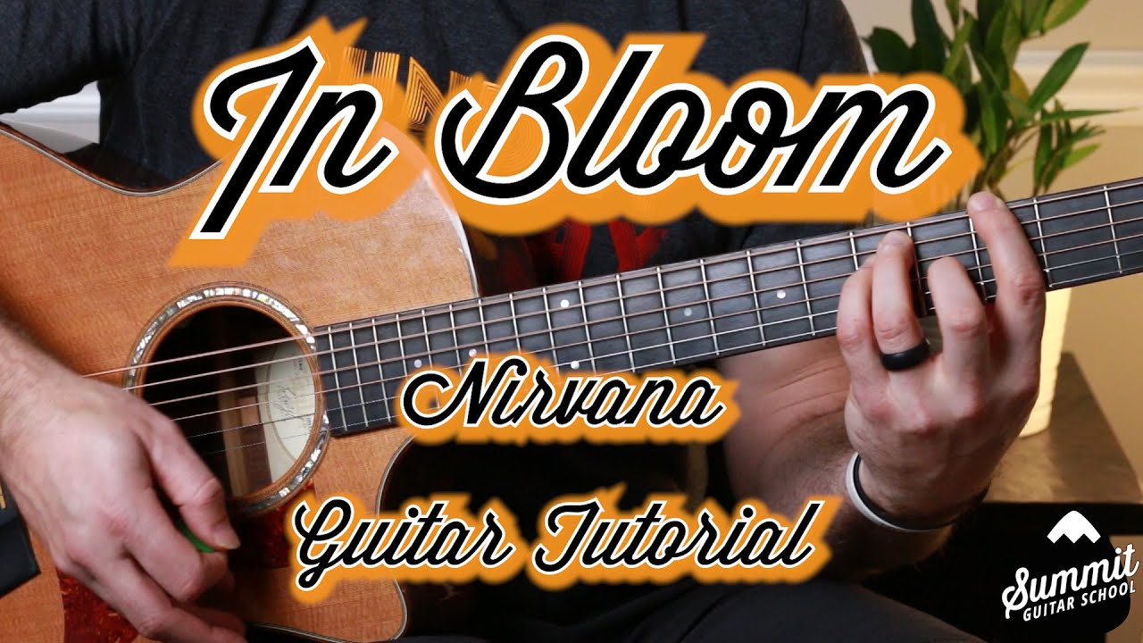 Nirvana - In Bloom - Учебник по игре на гитаре - Урок игры на гитаре