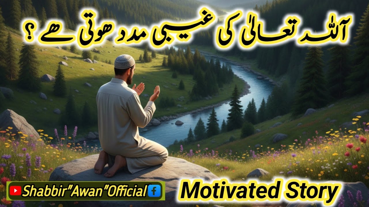 Kya Aaj k Dur Main B Ghaibi (Allah) ki  Madad Hoti hai.? Great fully Motivation Story 